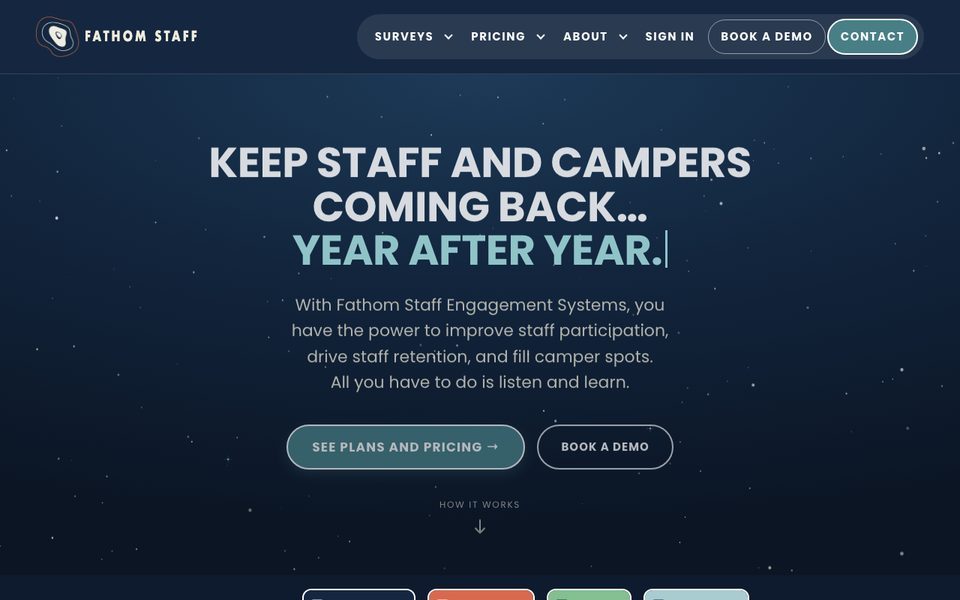 Fathom Staff home page